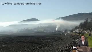 Lecture 8:  Introduction to temperature inversions and air pollution