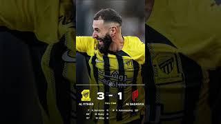 FT: Al Ittihad 3-1 Al Qadsiah