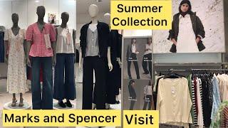 MARKS AND SPENCER SUMMER COLLECTION/store visit uk March 2025