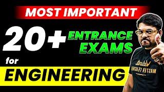  20+ Engineering Exams Beyond JEE 2025  | Top Engineering Exams | Harsh Sir