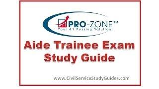 Aide Trainee Exam Study Guide