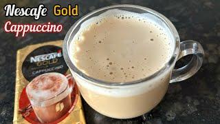 Nescafe Gold Cappuccino Coffee | How to make Nescafe Gold Cappuccino Coffee