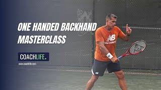 The Best One-Handed Backhand Video You’ll Ever See