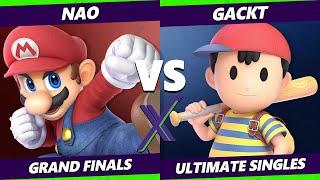 S@X 453 GRAND FINALS - Gackt (Ness) Vs. Nao [L] (Mario) Smash Ultimate - SSBU