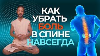 Как навсегда убрать боль в спине - рассказывает доктор кинезиолог