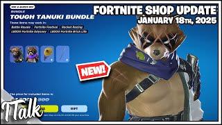 *NEW* TOUGH TANUKI BUNDLE! Fortnite Item Shop [January 18th, 2025] (Fortnite Chapter 6)