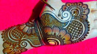 New simple fullhand mehndi design /mehndi design /fronthand mehndi design | simple mehndi  | mehndi