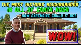 The Most Historic Neighborhood In All Of Santa Rosa | You Won’t Believe This! (VLOG TOUR)