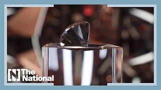 Priceless black diamond on display in Dubai