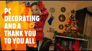 PC holiday decoration and thank you video to all of you who SUB and like the videos. thank you all!