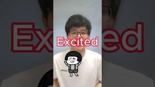 How to say "Excited" in Chinese #学习中文 #learnchinese #learningchinese #chinesevocabulary #mandarin