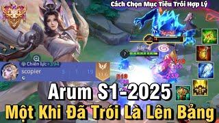 Arum S1-2025 Liên Quân Mobile | Cách Chơi, Lên Đồ, Phù Hiệu, Bảng Ngọc Cho Arum S1 2025 đi SP NTD LQ