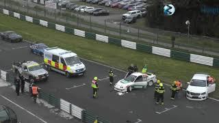Irish Touring Car Championship 2022 - Weird start pile-up