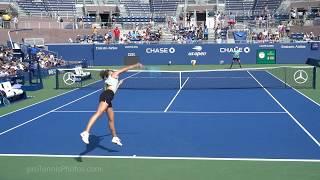 Maria Sharapova, 2019 US Open practice, 4K