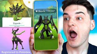 How to get all 3 ZYGARDE FORMS in Pokémon GO!