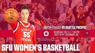 SFU Women's Basketball: Red Leafs vs Seattle Pacific - December 5th, 2024