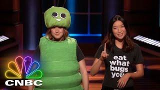 The Sharks Taste Grasshopper Chips! | CNBC Prime