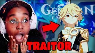 HE'S A TRAITOR!! *I'M SHOOK* | Genshin Impact pt 4