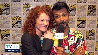 Ghosts Season 4 | Hetty & Jay Interview | Comic-Con 2024