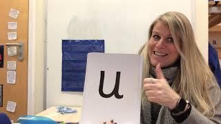 Set 1 phonics 'u' and Fred Talk, read the word