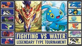 FIGHTING vs WATER | Legendary Pokémon Type Tournament [Battle #5]