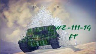 World of Tanks Blitz WZ-111-1G FT - 3 kills 2,6k de Dano