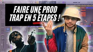 COMMENT FAIRE UNE PROD TRAP EN 5 ÉTAPES !  (méthode facile ,tutoriel débutant, français)