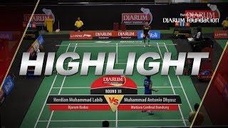 Herdian Muhammad Labib (Djarum Kudus) VS Muhammad Antonio Dhyasz (Mutiara Cardinal Bandung)