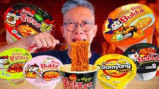 MAKAN SAMYANG CUP SEMUA RASA!!