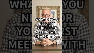 What to expect at your first meeting with an Architect #customhome #homedesign