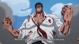 GOL D. ROGER & GARP VS THE ROCKS PIRATES ONE PIECE EP. 958