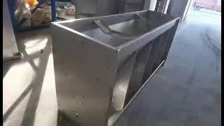 Pig dry wet stainless steel trough feeder - Pig equipment #pigfeeder #pigfarm