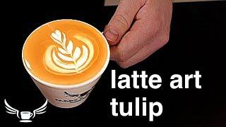 Pour the perfect Tulip • Latte Art Breakdown