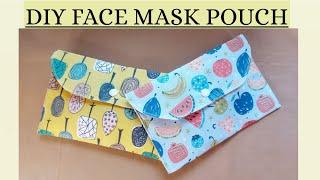 DIY EASY FACE MASK POUCH | MULTIFUNCTION POUCH | SEWING TUTORIAL