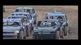 Alpena County Fair Bump And Run Racing 2024!! Dirt Track Heroes Pt 1... 8/16/24
