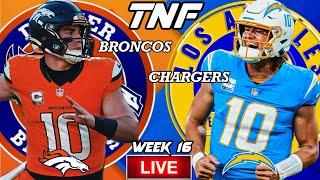  Broncos VS Chargers | ULTIMATE Live Stream Reactions | TNF | Week 16