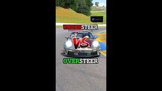 What is UNDERSTEER and OVERSTEER?