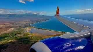 [4K] – Full Flight – Southwest Airlines – Boeing 737-8 Max – KOA-OGG – N8747Q – WN2261 – IFS 987