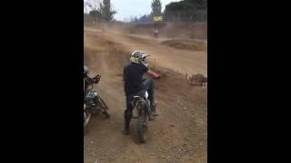 Cwbikes minibike track beginners race