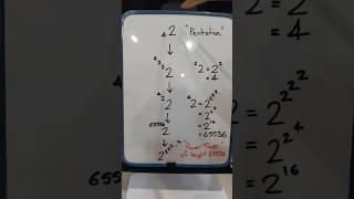 What is a Pentation? (repeated tetration / insanely HUGE numbers!)