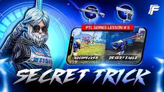DESERT EAGLE AND WOODPECKER ONLY HEADSHOTS SECRET TRICK  BECAME ONETAP MASTER | FREE FIRE