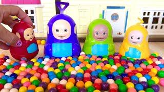 Teletubbies stacking cups