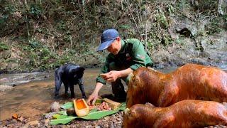 Phần Cuối -Bất Ngờ Tảng Đá Bị Sập , Trúng Đậm Thịt Rừng , Tìm Thấy Đường Trở Về - Hieu TV