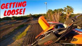 Tossing Around A New 2023 KTM 450 sxf - This Bikes a Monster 