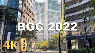 Walking Around Bonifacio Global City in 2022 | 4K HDR | BGC, Taguig City | Philippines