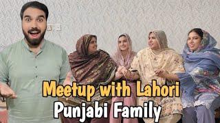 Meetup with Lahori punjabi Family  || Big Announcement for next vlog  || Sulah ho gai ️