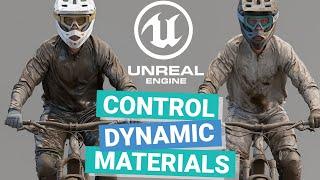 Craft DYNAMIC materials with Material Parameter Collection