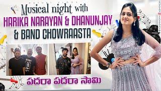 Live Musical Night in USA || Harika & Dhanunjay || Chowraasta || USA Telugu Vlogs || Harika B'day