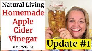 How to Make Homemade Apple Cider Vinegar with the Mother - Update #1