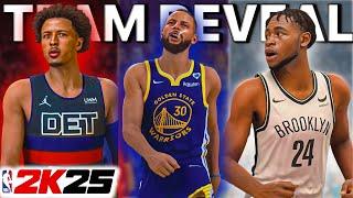 NBA 2K25 MyNBA Franchise Mode - Team Reveal